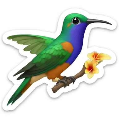 Colibrí sticker