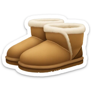 UGG slippers  sticker