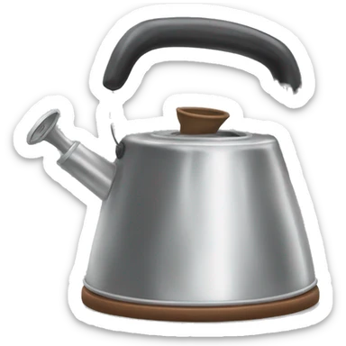 boiling water kettle sticker