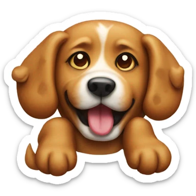 doggy cookie sticker