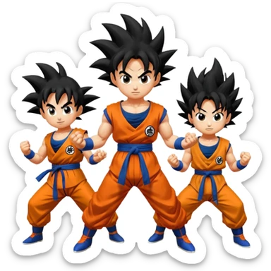 Dragon ball z Kai season 1 2 3 4 5 6 7 8 9 10  sticker