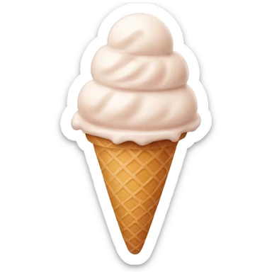 Ice cream sticker