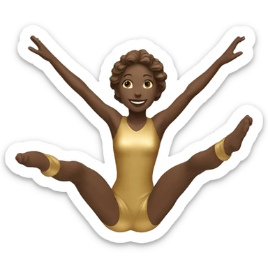 acro statue full body sticker