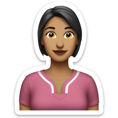 Rosario tijeras  sticker