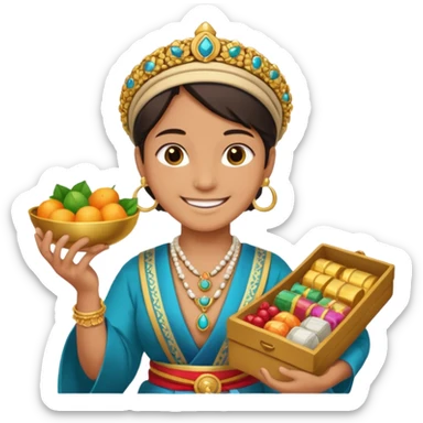 someone who barters sticker