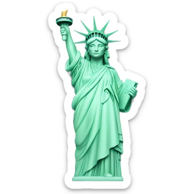 Statue of liberty  sticker