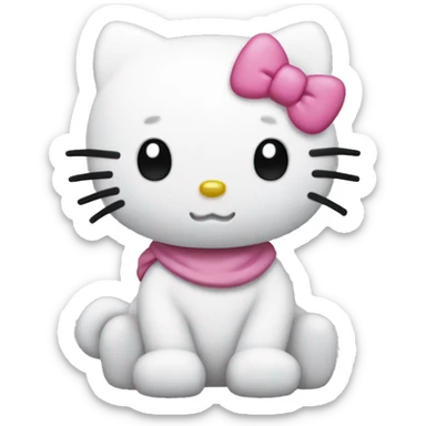 hello kitty  sticker