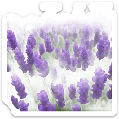 lavender sticker