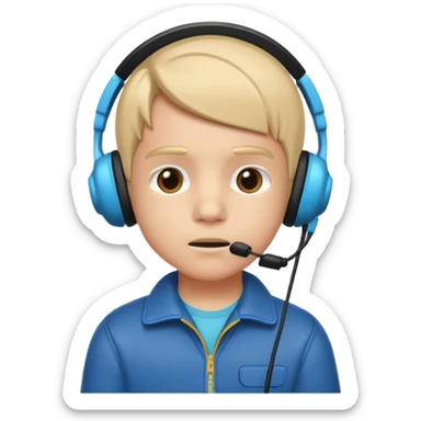 Retro Arcade Kid sticker