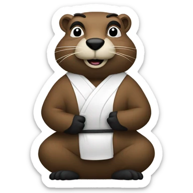 2 different Aikido GroundHog sticker