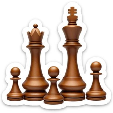 Brilliant move of chess sticker