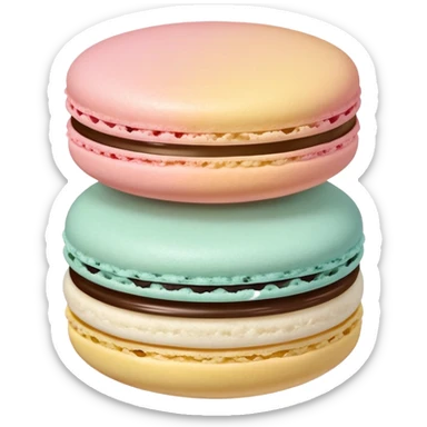 Macaroon sticker