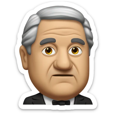 Don Vito Corleone with a goulash sticker