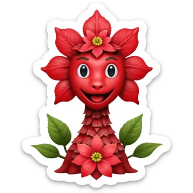 Stranger things demogorgon flower head apple ios emoji format sticker