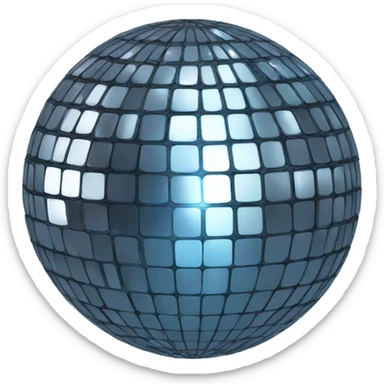 disco ball sticker