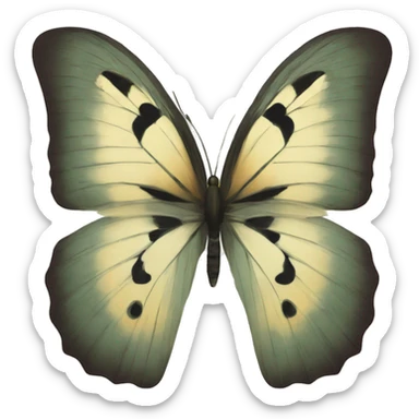 Un nœud de papillon et des tresses  sticker