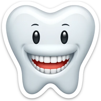 TEETH clean icon  sticker