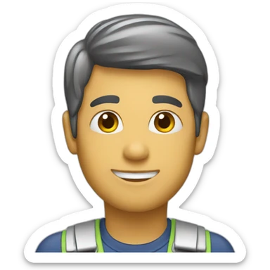 Someone who works in montage sticker