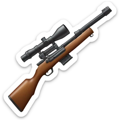Rifle sticker
