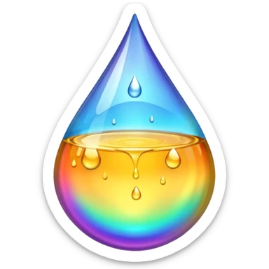 A drop of oilA drop of oil sticker