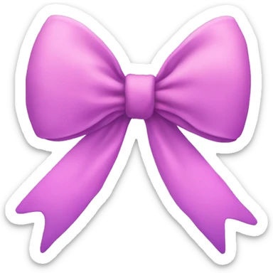 Bow  sticker