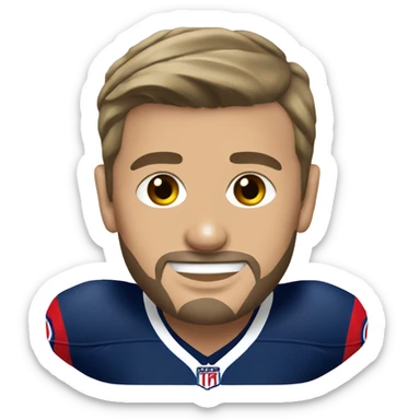 David-Beckham in a jersey sticker