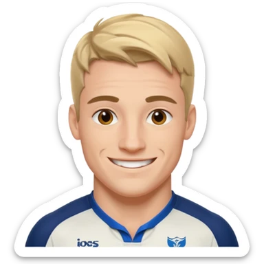 Antoine Dupont le joueur de rugby sticker