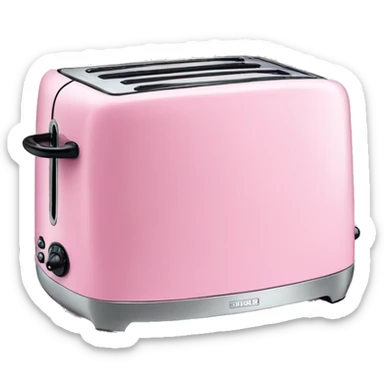 Pink SMEG toaster sticker