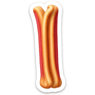 red churro  sticker