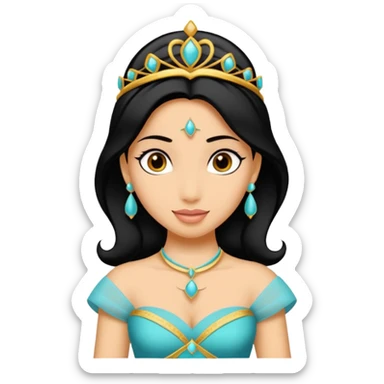 princesse jasmine by aladdin sticker