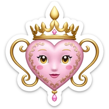 Light pink and gold with gs sticker