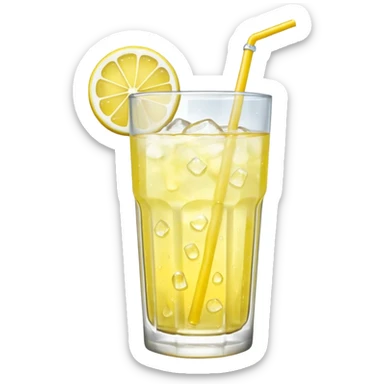 lemonade with ice sticker