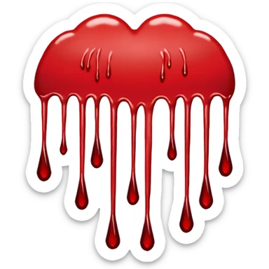 Stranger things logo sticker