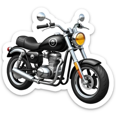 mini motorcycle  sticker