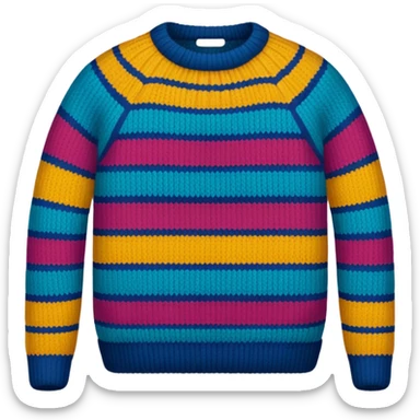 sweater emoji text sticker