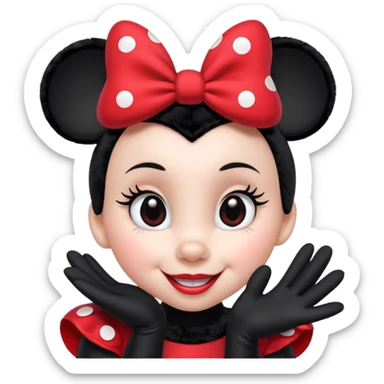 Minnie Mouse sticker