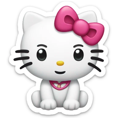 Hello kitty sticker