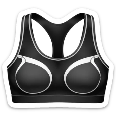 sport bra sticker