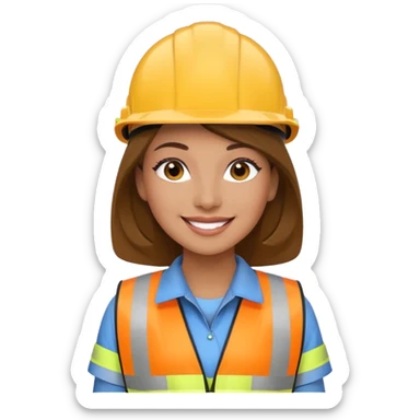 Princesse du BTP sticker