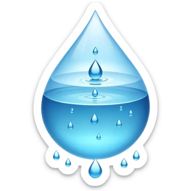 floating down into the ocean  sticker