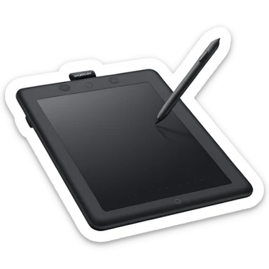 wacom drawing tablet sticker