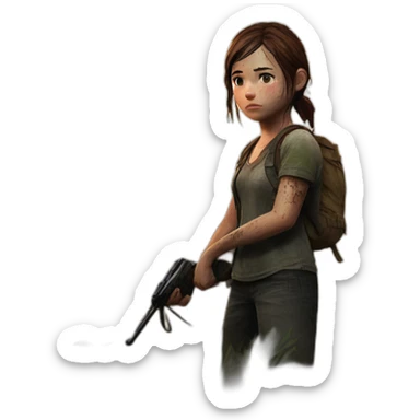 The last of us survivra sticker