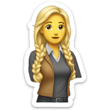 Homme embrasse femme sticker