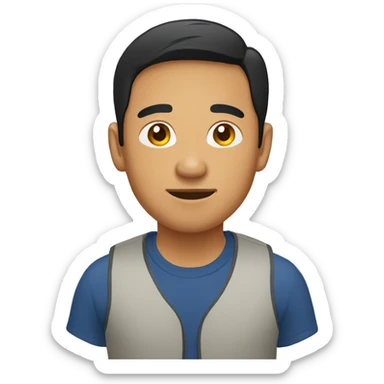 filipino man sticker