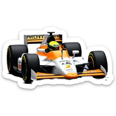 Lando Norris mclaren F1 car sticker