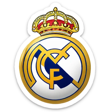 Real Madrid  escudo sticker