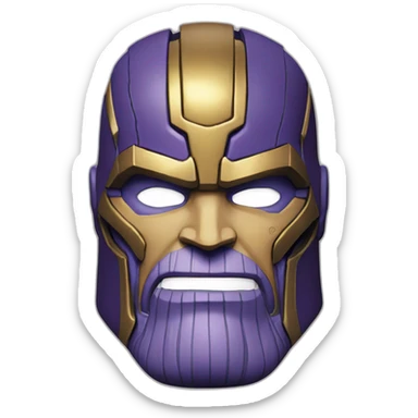 Thanos to draw sticker