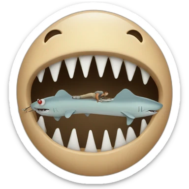 Jaws sticker