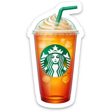 Starbucks refresher  sticker