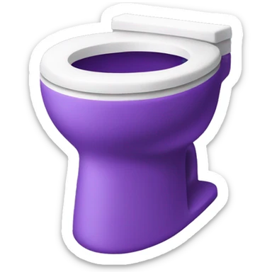 skibidi toilet minion purple lean cup sticker